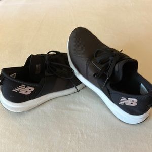 New Balance, black, tennis shoes